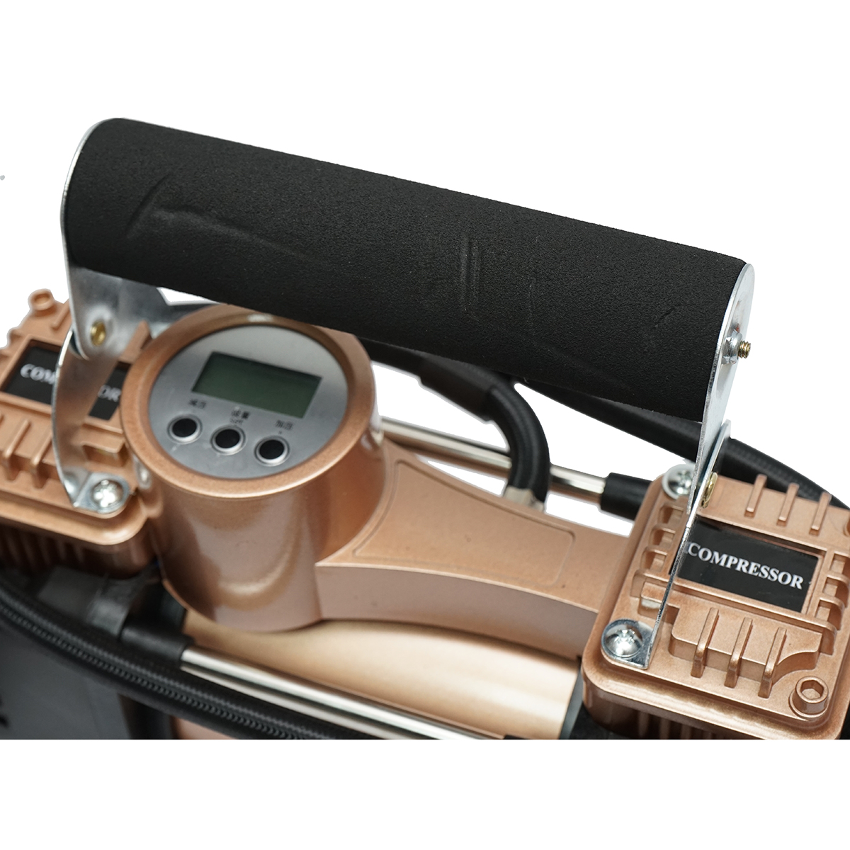 Compresor aer umflat roti 12V 180W, 150PSI, 45l/min, cablu 3m pentru priza bricheta auto Breckner Germany - imagine 5