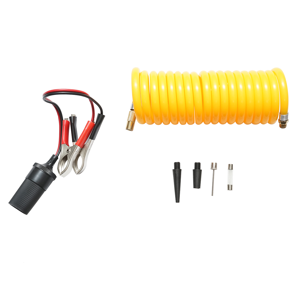 Compresor aer umflat roti 12V 180W, 150PSI, 45l/min, cablu 3m pentru priza bricheta auto Breckner Germany - imagine 7