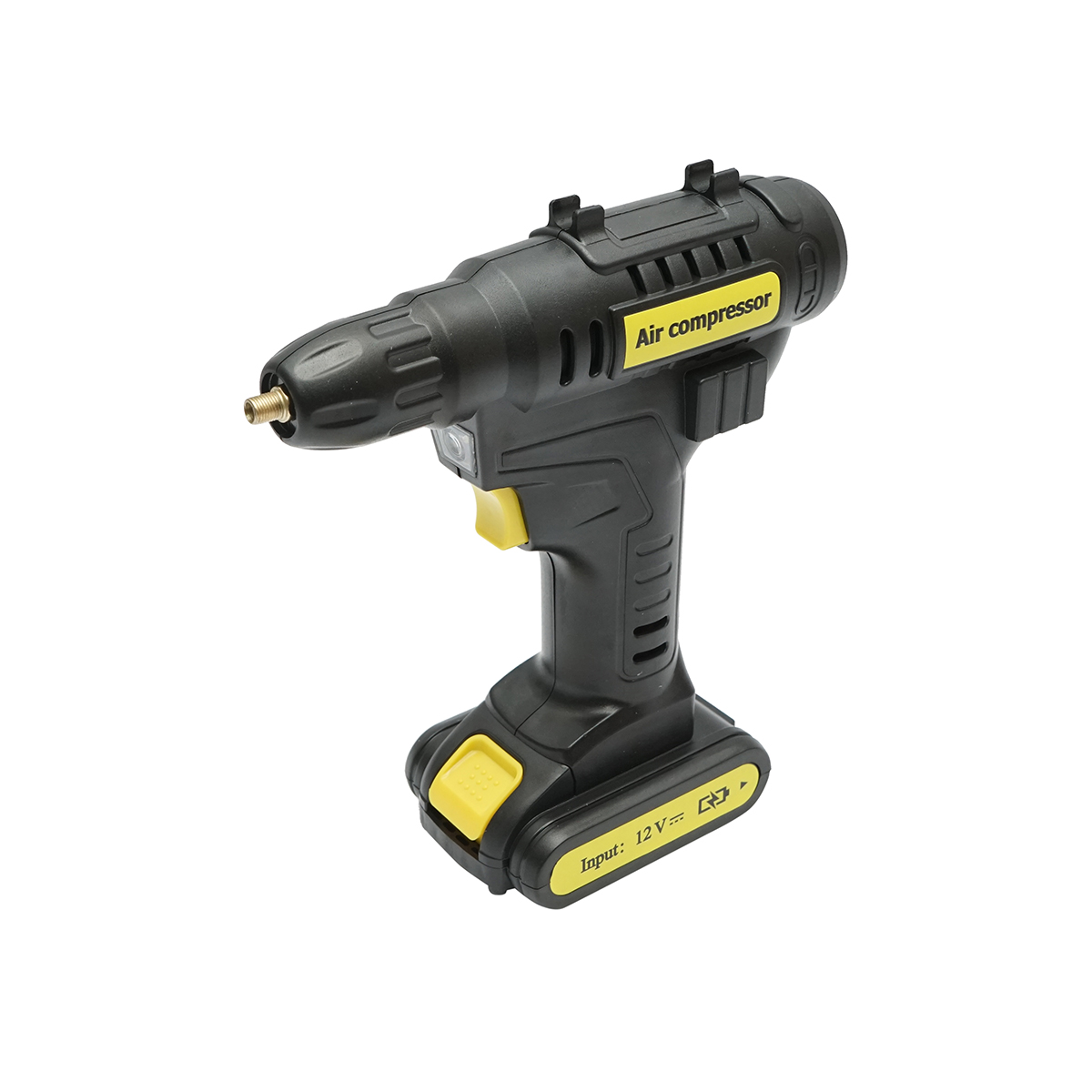 Compresor aer auto portabil digital 12V/120W, 150 PSI, iluminare LED, baterie Li-ion 2000mAh Breckner Germany - imagine 2