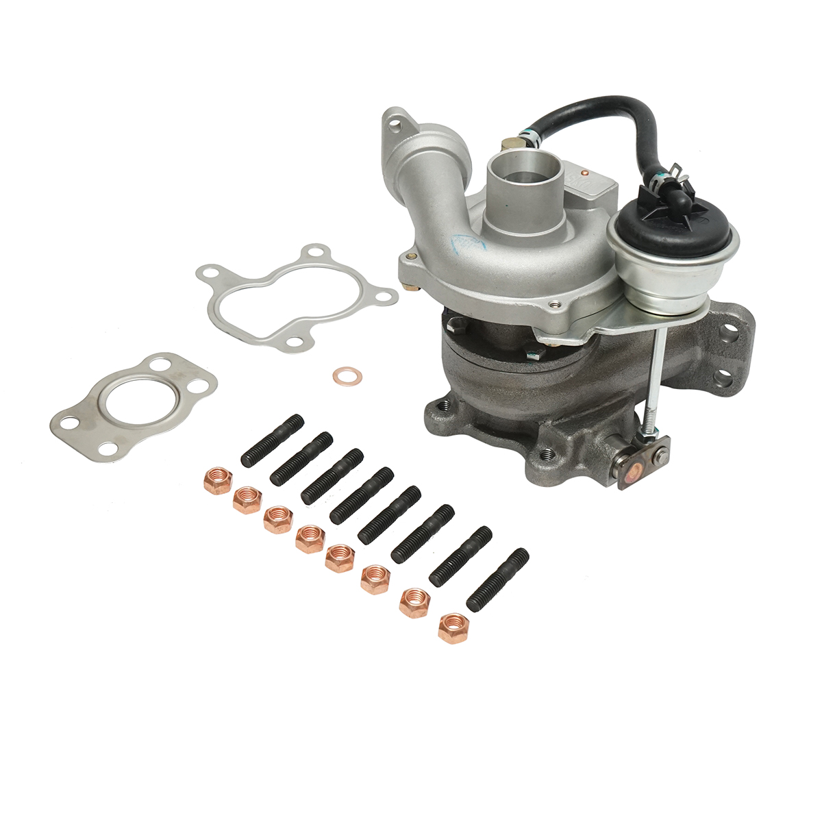 Turbo Ford Fiesta 1.4 TDCI, Peugeot 206 1.4 HDI, Citroen C3, Mazda 2 cod motor DV4TD cod OEM 2S6Q6K682AD, 1219456, 1488986, 1348618, 9648759980, 2S6Q6K682AA/AB/AC