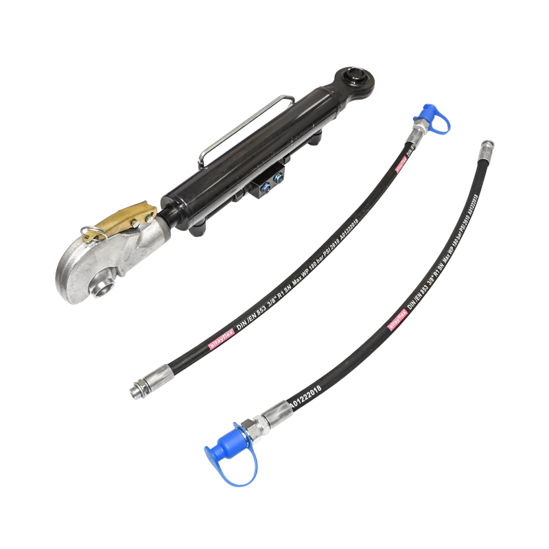 Tirant central reglabil hidraulic, categoria 2-2, cupla rapida, 600mm inchis, cursa 207mm - imagine 2