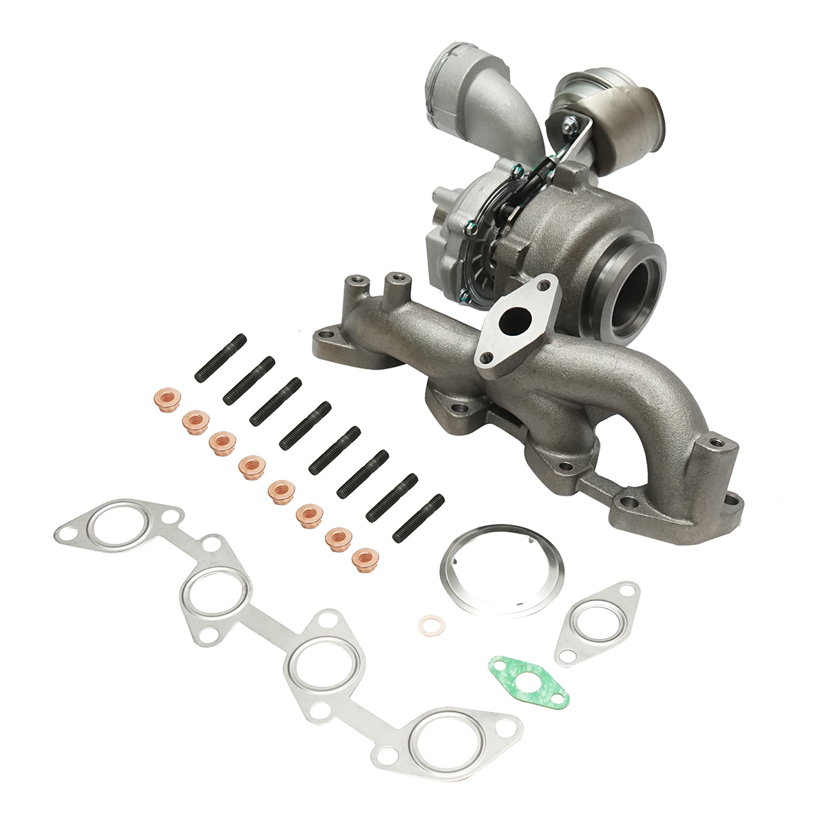 Turbo VW Golf V, Jetta, Passat, Touran 2.0 TDI cod motor BKD, AZV Euro 4 cod OEM 03G253010J/JX, 03G253014H/HV/HX, 03G253019A/AV/AX