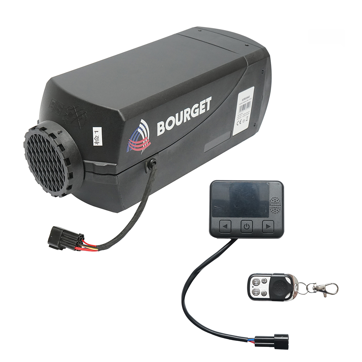 Incalzitor stationar, sirocou 12-24V, 5KW cu display LCD si telecomanda Bourget