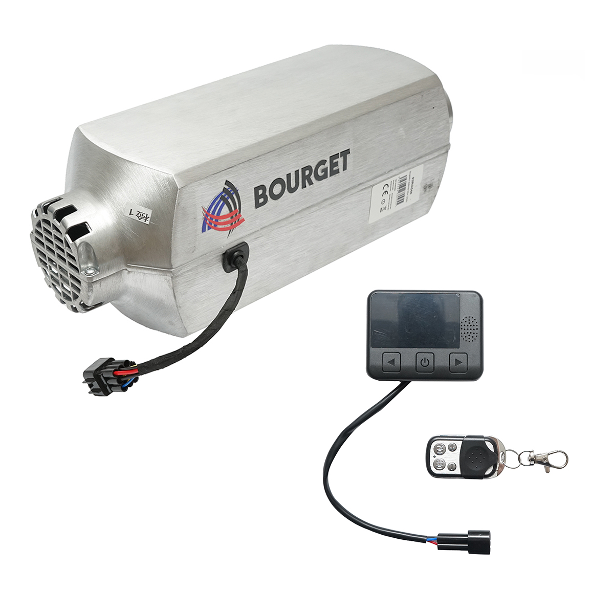 Incalzitor stationar, sirocou 12-24V, 5KW cu display LCD si telecomanda Bourget