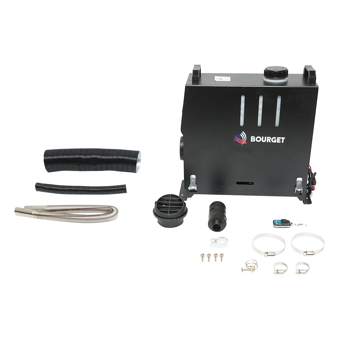 Incalzitor stationar, sirocou 12-24V, 5KW cu display LCD si telecomanda Bourget - imagine 2