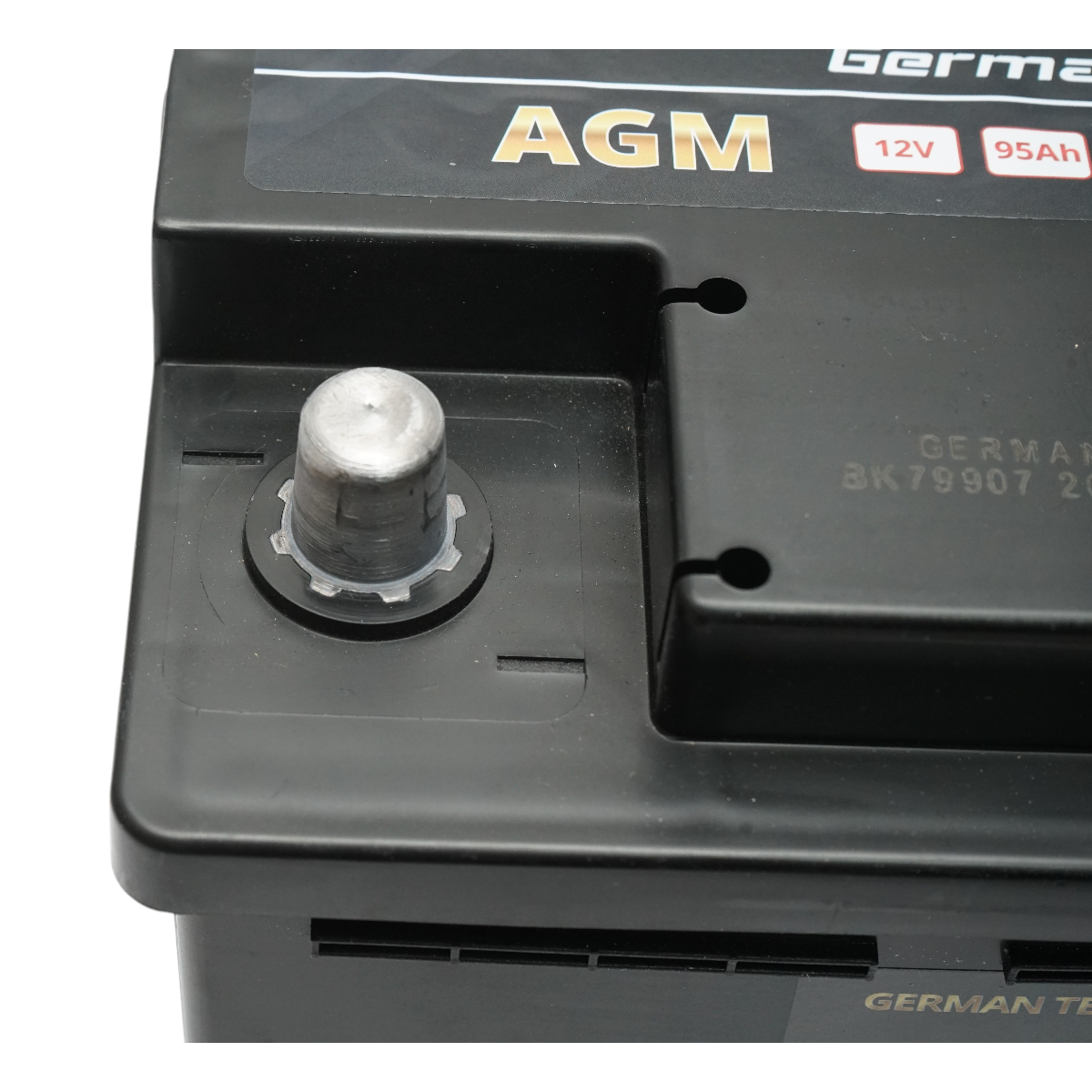 Baterie auto AGM start-stop 12V, 95Ah, 1000A la pornire 350x175x195mm Breckner Germany - imagine 7