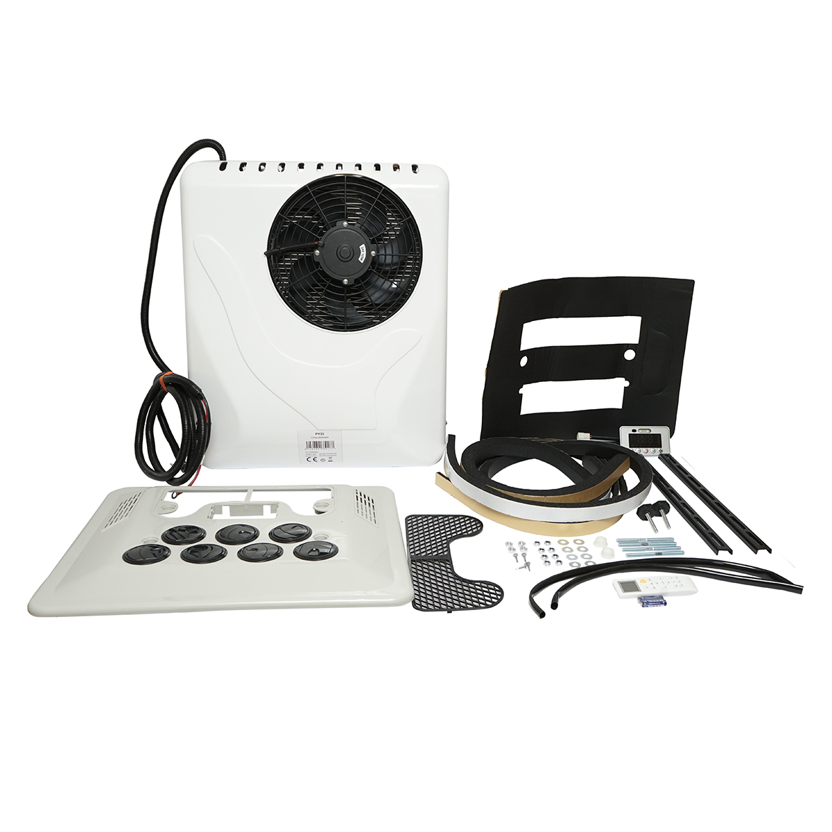 Clima stationara utilaje industriale AC universala 24V, 2300W, 7850 BTU cu telecomanda - imagine 5