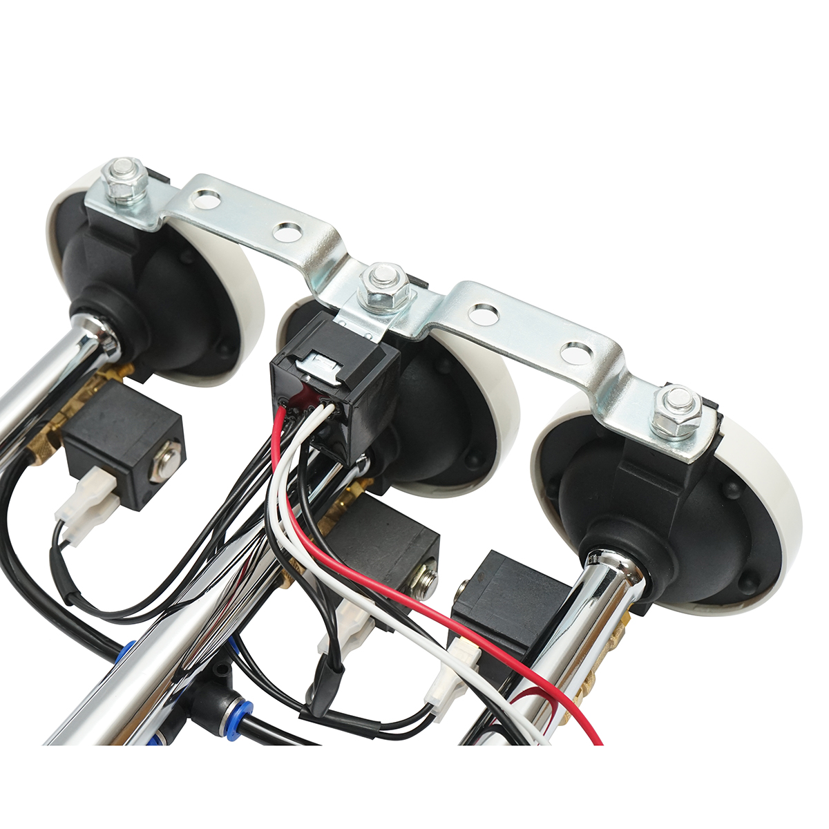 Claxon 3 trompete 24V pentru compresor de aer - imagine 6