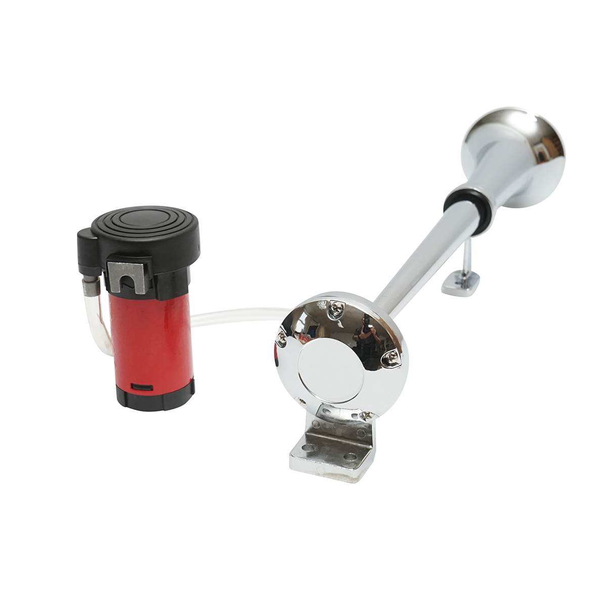 Claxon 1 trompeta 12V cu compresor inclus - imagine 2