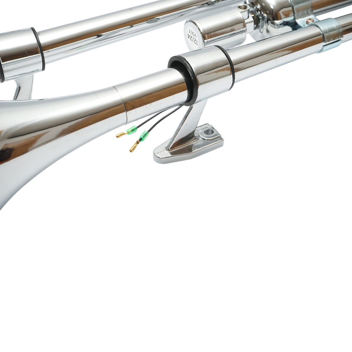 Claxon 2 trompete 12V/24V pentru compresor de aer - imagine 7