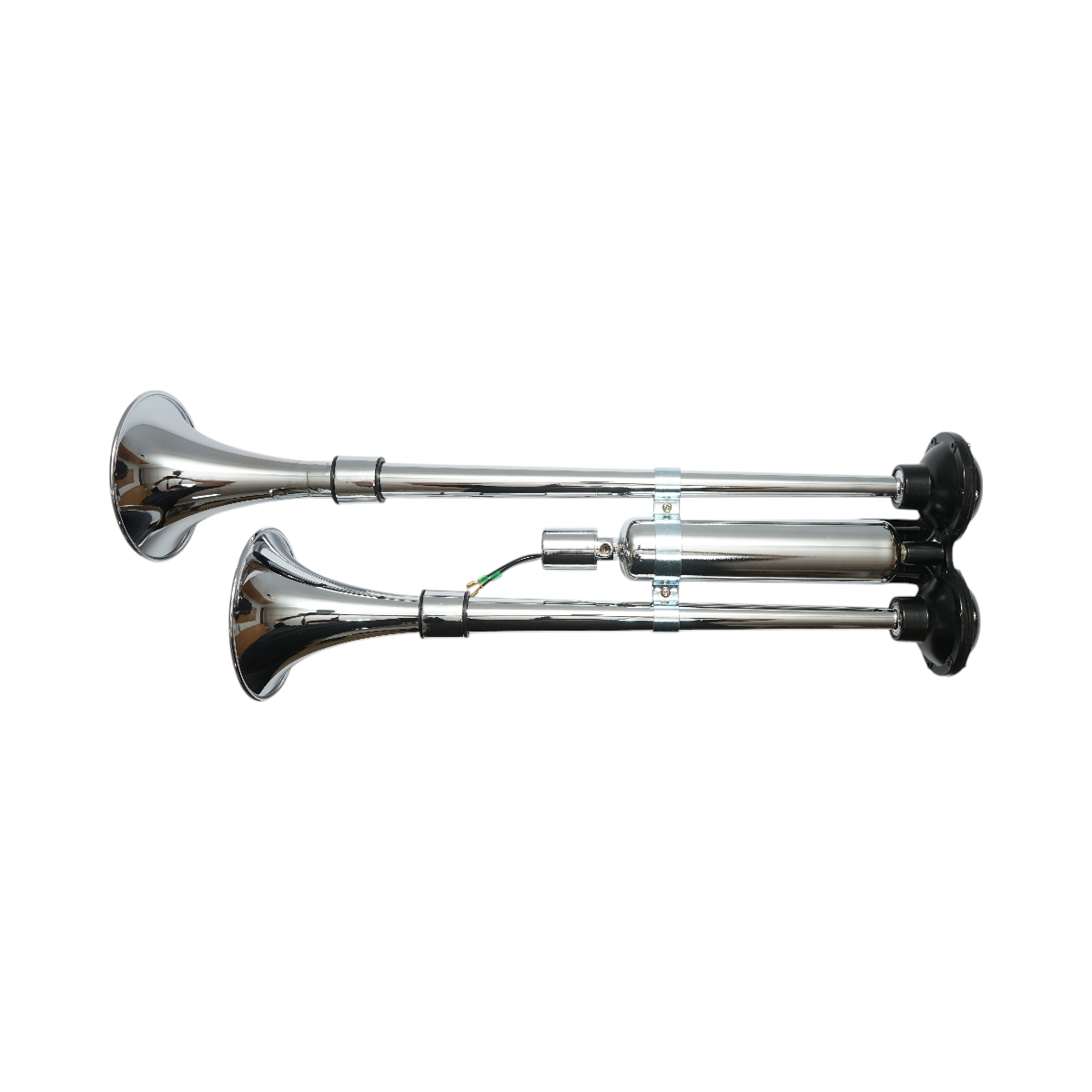 Claxon 2 trompete 12V/24V pentru compresor de aer - imagine 5