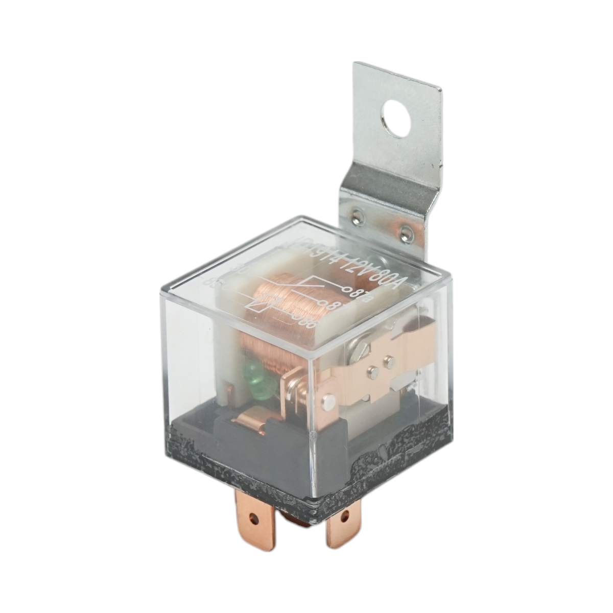 Releu protectie claxon si far 12V, 80A, 5 pini universal JD1914