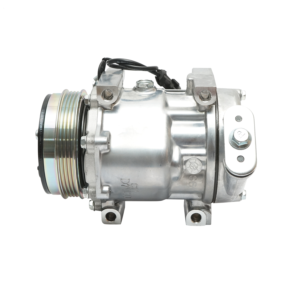 Compresor clima AC Iveco, Fiat, Citroen cod OEM 71796000, FTAK366 FTK366 8FK351334-251 8FK351334-751, TSP0159808 DCK1225 12.77027 504005418 504384357, 71721759 71724259 - imagine 2