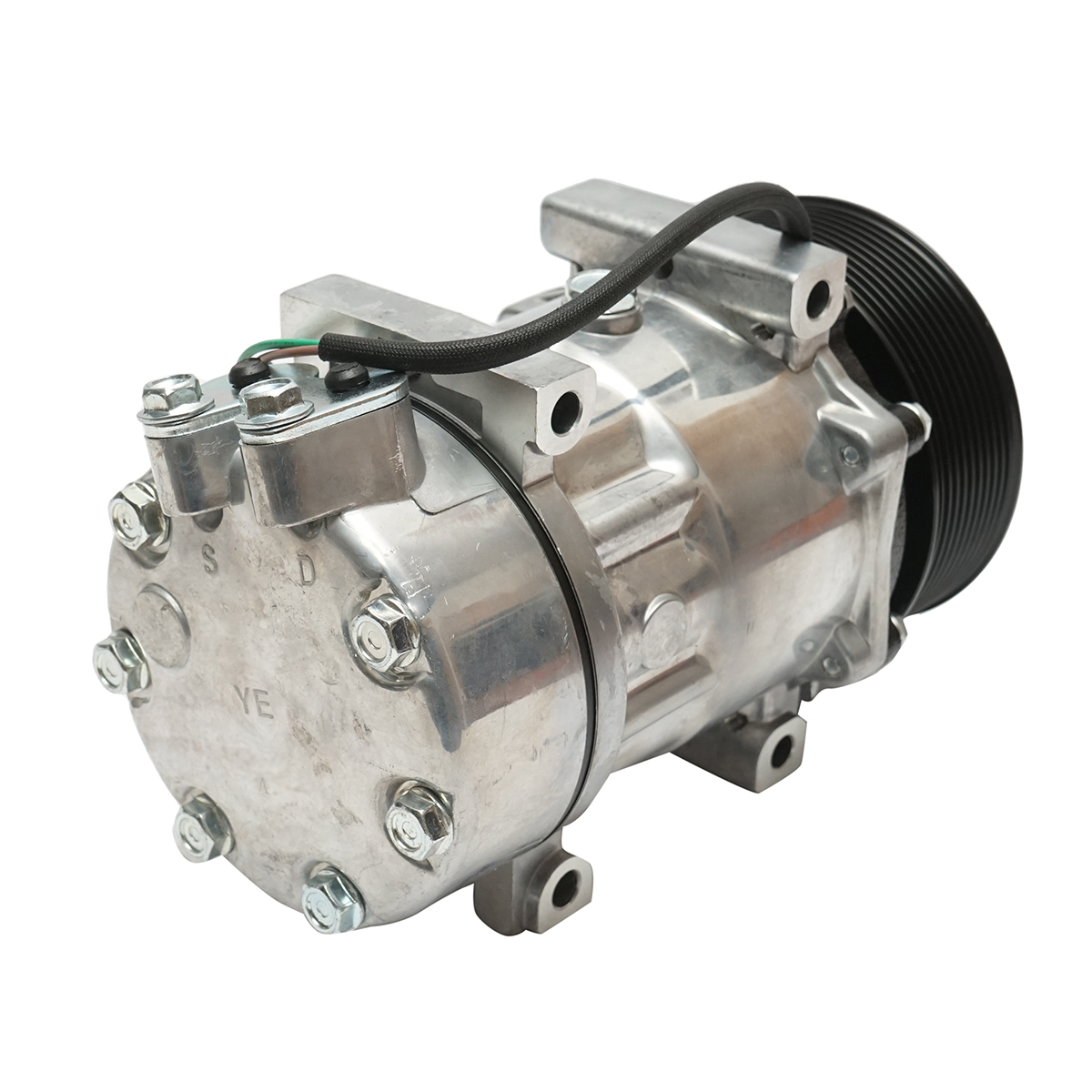 Compresor clima AC Scania cod OEM 10570608, 10573125, 1531196, 1888032 - imagine 3