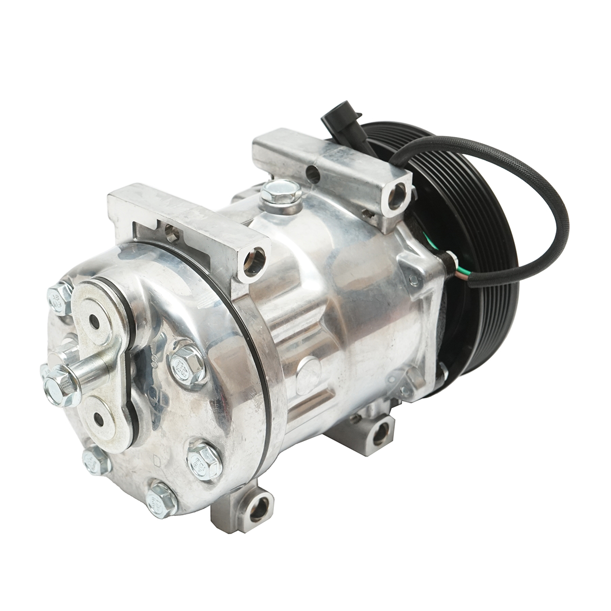 Compresor clima AC DAF CF 85, XF105 cod OEM 1641183, 1685170, 1815581, 1685170R, 130648R, 1864126 - imagine 3