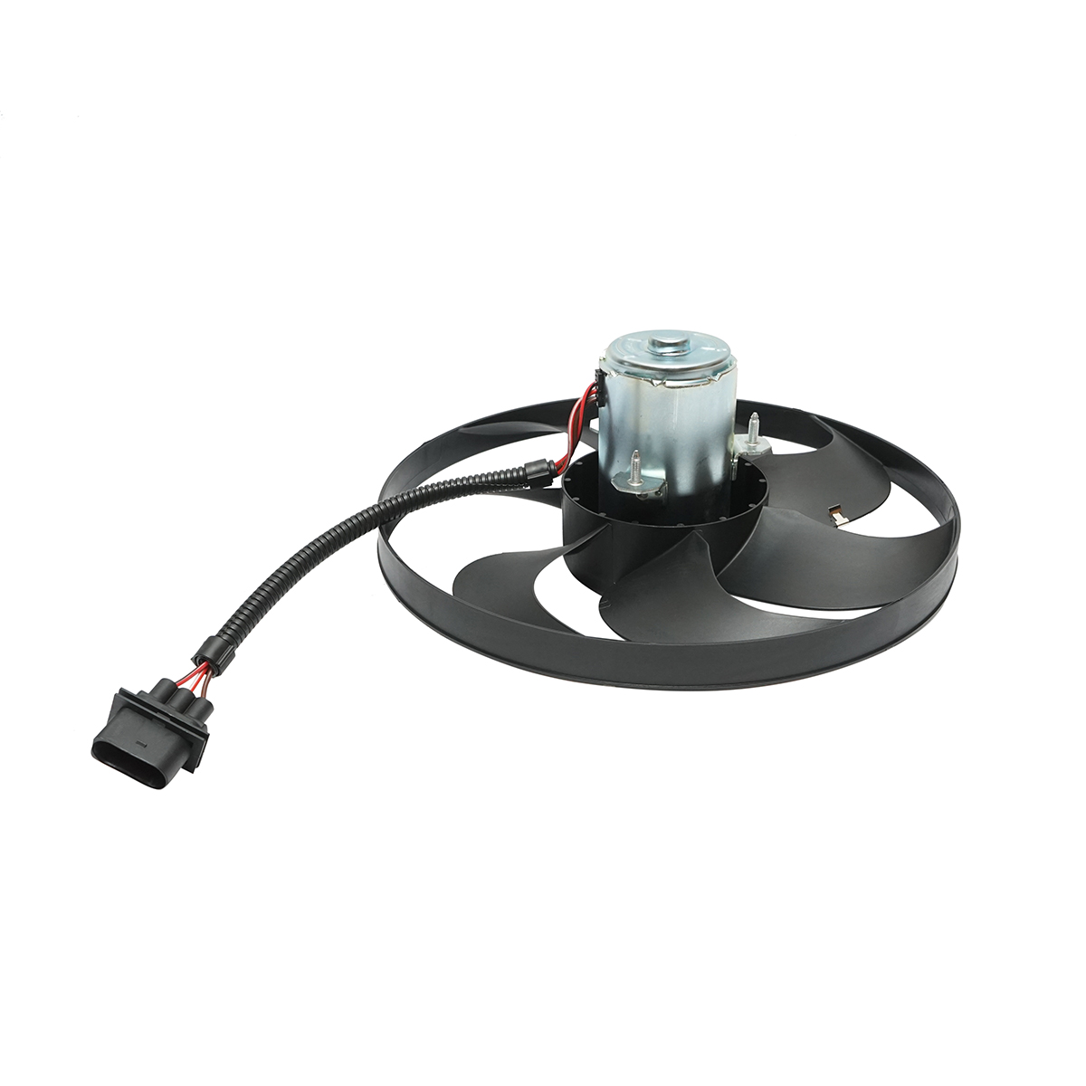 Ventilator radiator Audi, Seat, Skoda 350mm cod OEM 1J0959455, 6E0959455A, 1J0959455B, 1J0959455E - imagine 3