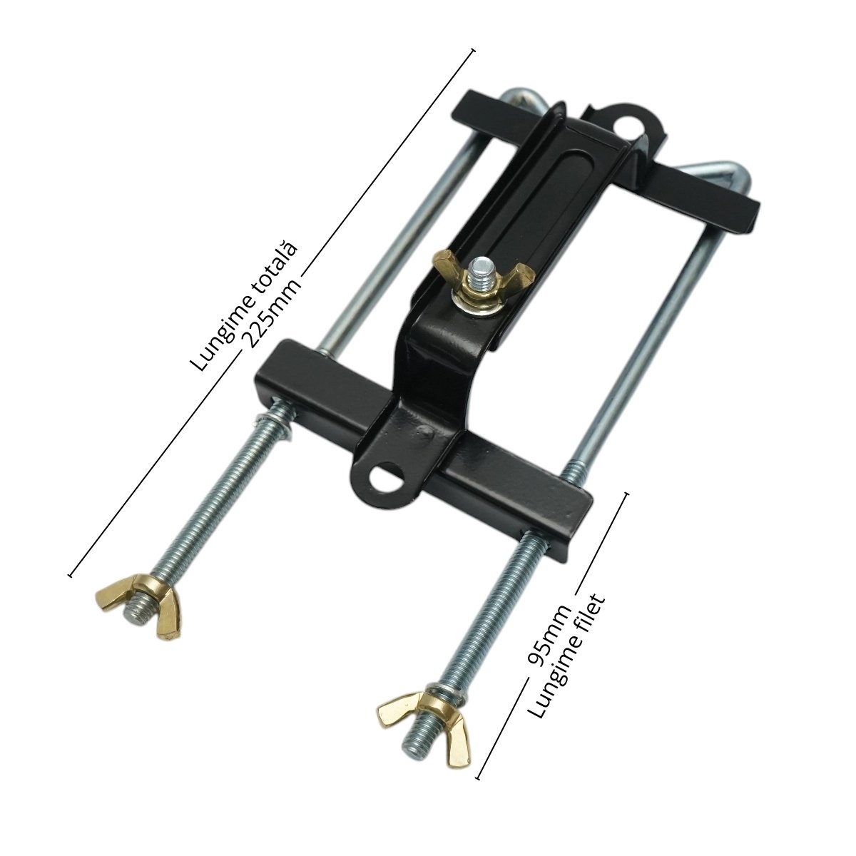 Kit fixare baterie auto reglabil universal 225mm - imagine 2