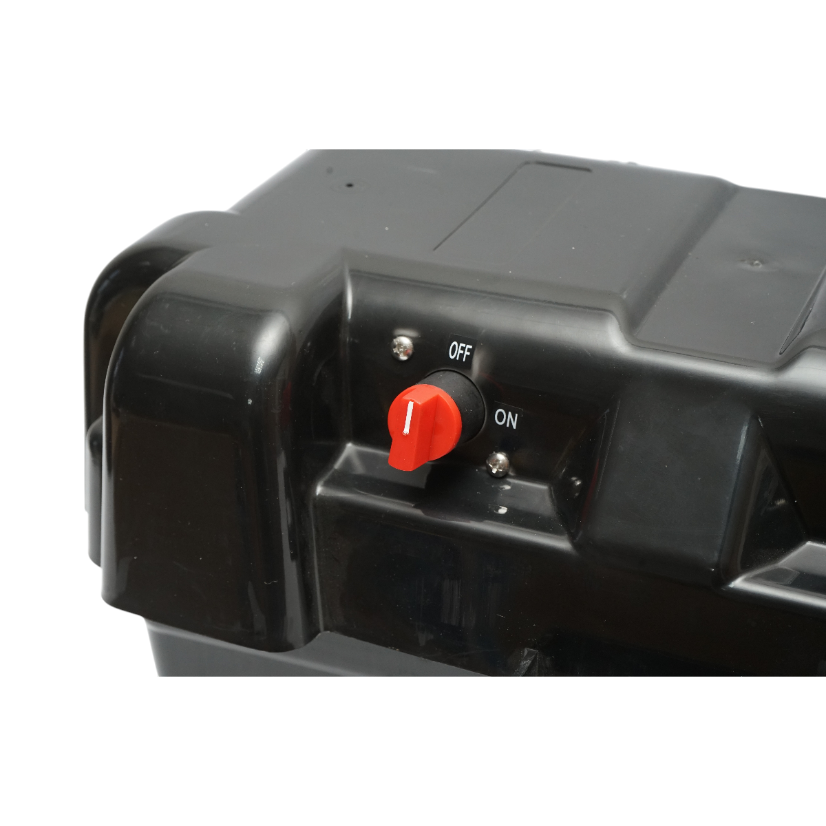 Cutie baterie auto 12V cu voltmetru DC 6-30V, intrerupator alimentare 100A, priza bricheta, afisaj LCD, 2xUSB 350x180x200mm - imagine 8