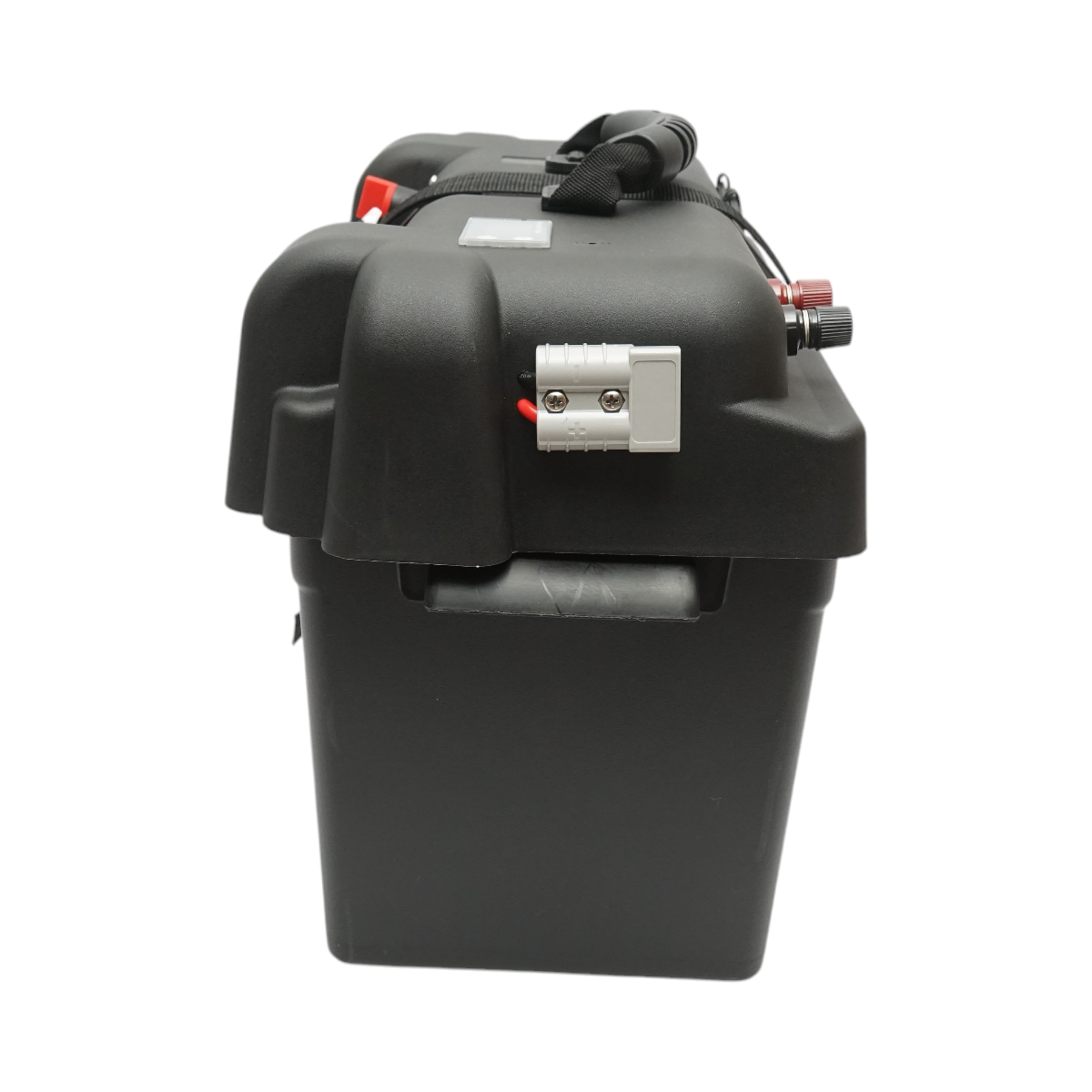 Cutie baterie auto 12V cu voltmetru DC 6-30V, intrerupator alimentare 100A, priza bricheta, afisaj LCD, 2xUSB 360x180x235mm - imagine 7