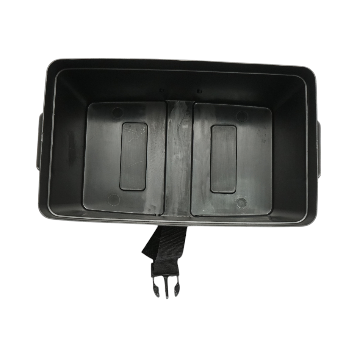 Cutie baterie auto 12V cu voltmetru DC 6-36V, intrerupator cirucit 16A, siguranta 30A, 2 prize bricheta, afisaj LCD, 2xUSB 340x195x200mm - imagine 13