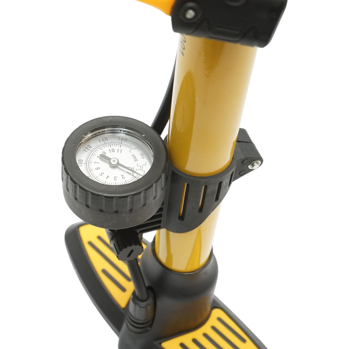 Pompa de mana cu manometru 0-160 PSI 38x600mm Crownman - imagine 5