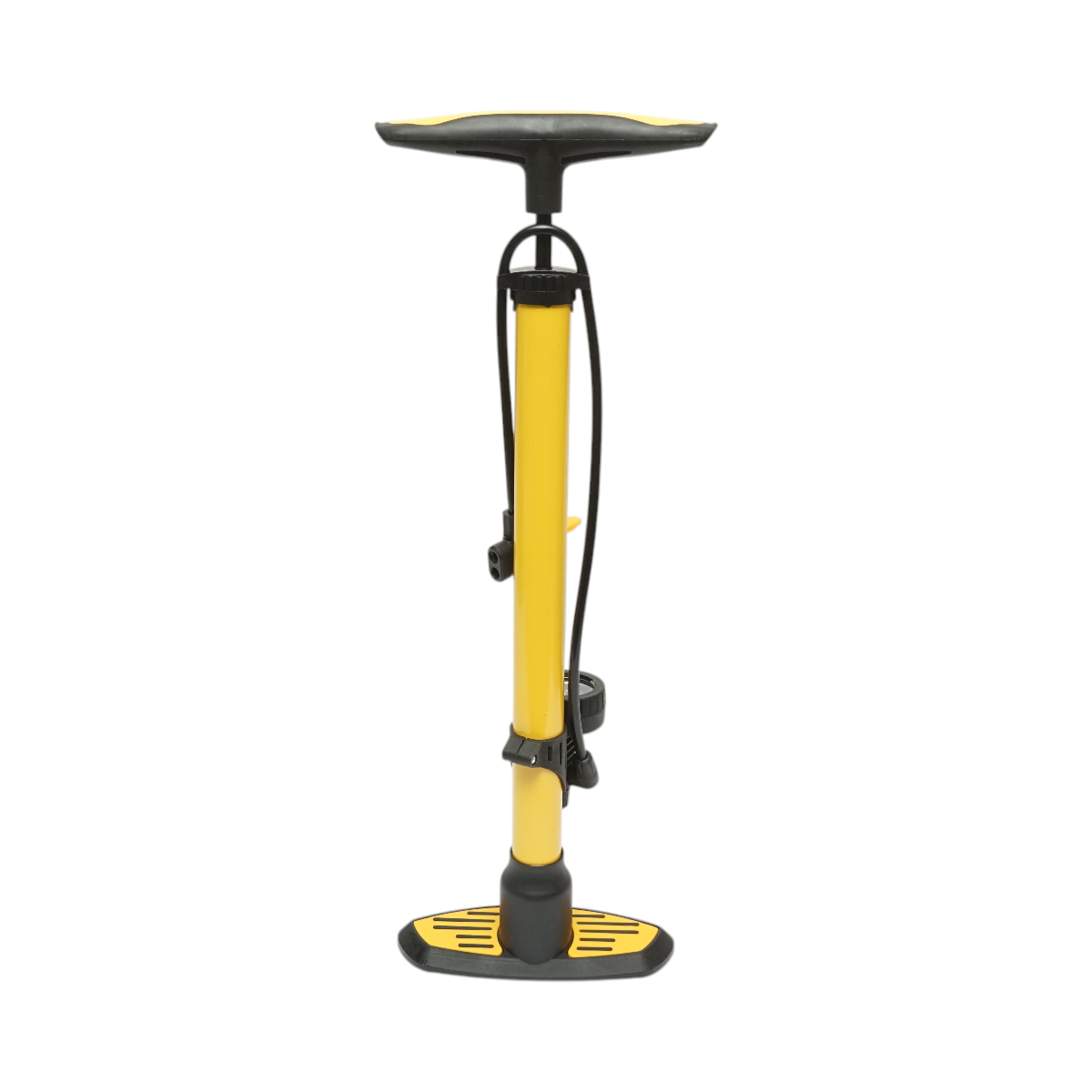 Pompa de mana cu manometru 0-160 PSI 38x600mm Crownman - imagine 3