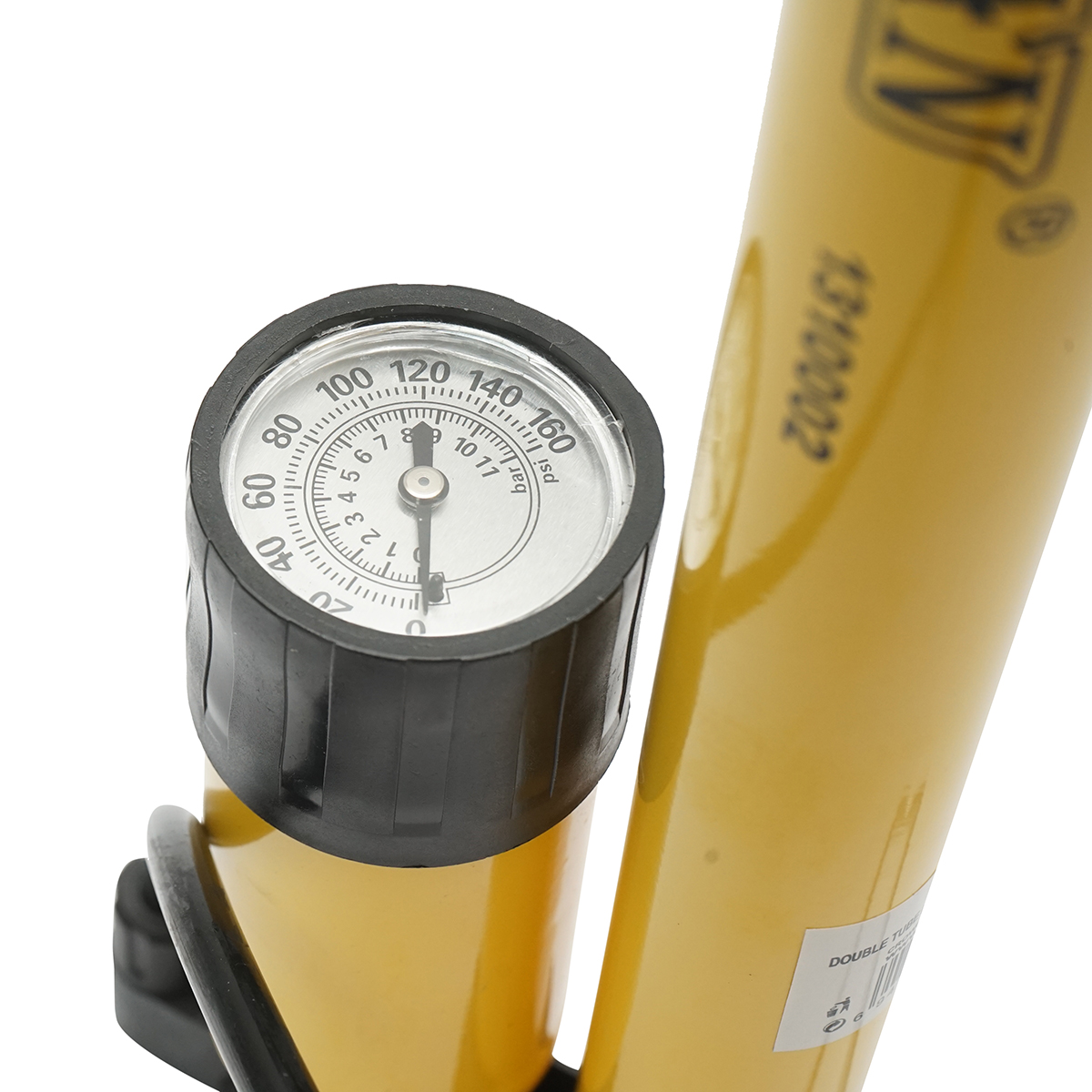 Pompa de mana cu manometru 0-160 PSI 38x650mm Crownman - imagine 4