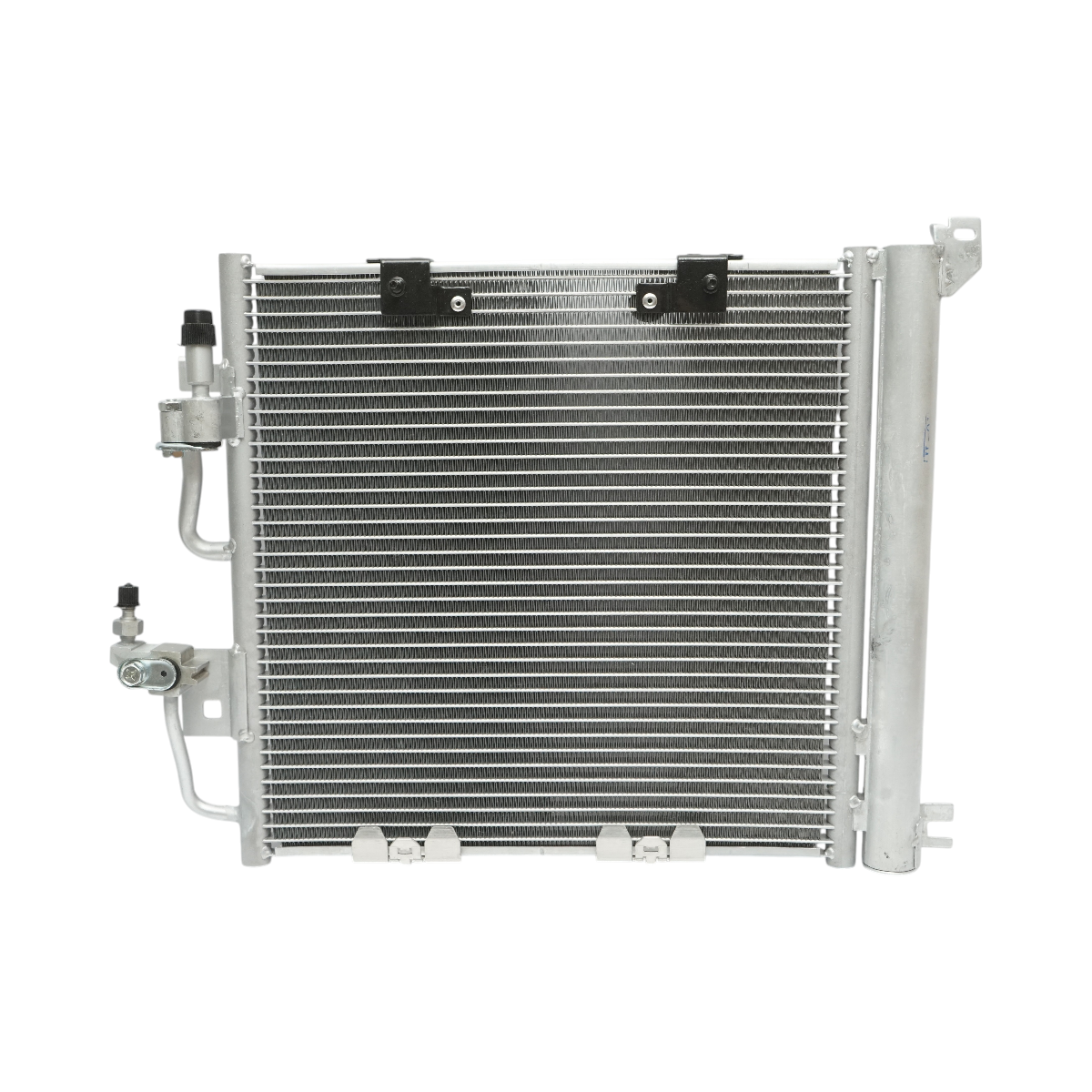 Radiator clima AC Opel Astra H, Zafira 370x370x16mm cod OEM 13129195, 1850099, 93178961, 1924005329
