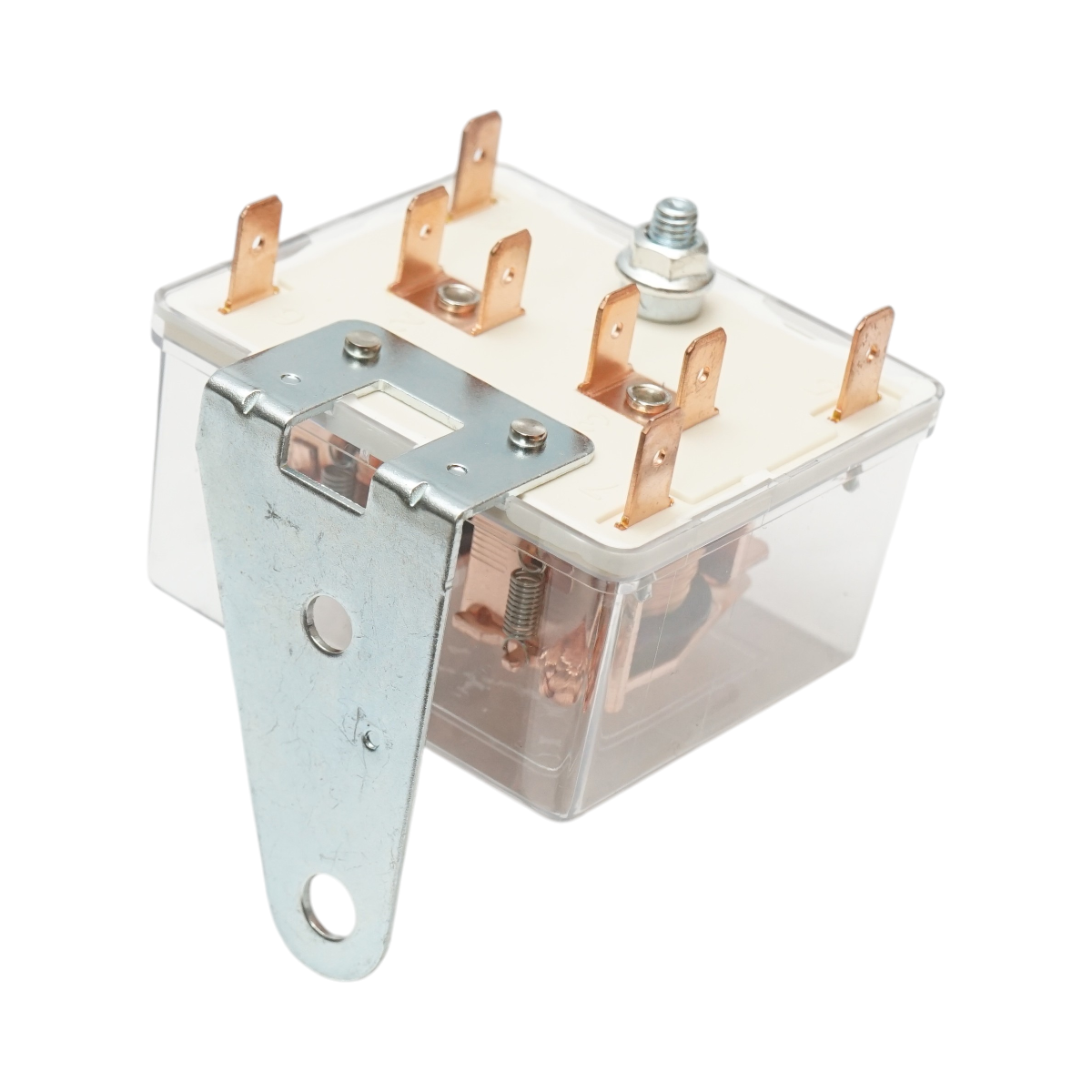 Releu auto 12V/30A cu 8 pini universal 42x45x54.5mm - imagine 2