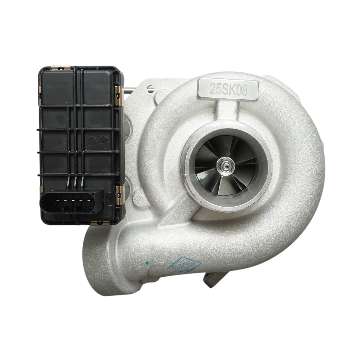 Turbo Mercedes-Benz Sprinter 2T (B901, B902), Sprinter 3T (B903), Sprinter 4T (B904), Sprinter 5T (B905), motor 2.7 CDI, an 04.00-05.06 cod OEM 642096009980, A6480960099, A6480960199 GT2256VK 736088-0001 736088-0003 - imagine 2