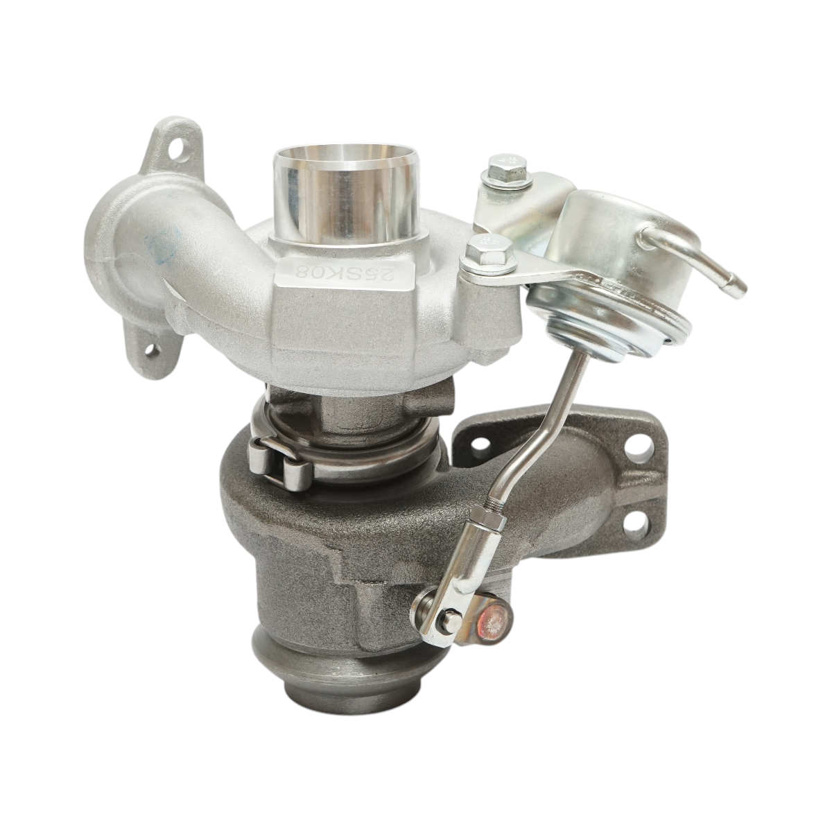 Turbo Citroen Berlingo, C3 I, C3 Picasso, C4, Jumpy II, Xsara Picasso, Fiat Scudo, Ford C-Max, Fiesta V, motor 1.6D, an 07.04- cod OEM 0375J0, 0375K5, 0375N0, 3M5Q6K682DD, 3M5Q6K682DE, 71793889, 71793891, 71794229, TD025S2-06T4, 49173-07502, 49173-07503 - imagine 5