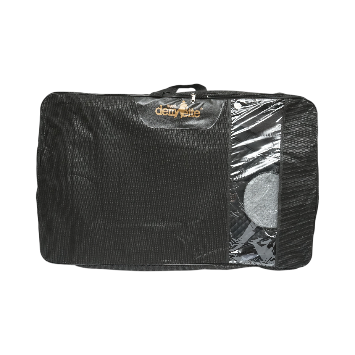 Set huse scaune auto Premium Negru-Gri universale, design sport ergonomic, piele ecologica cu insertii textile, fata + spate 11 piese - imagine 9