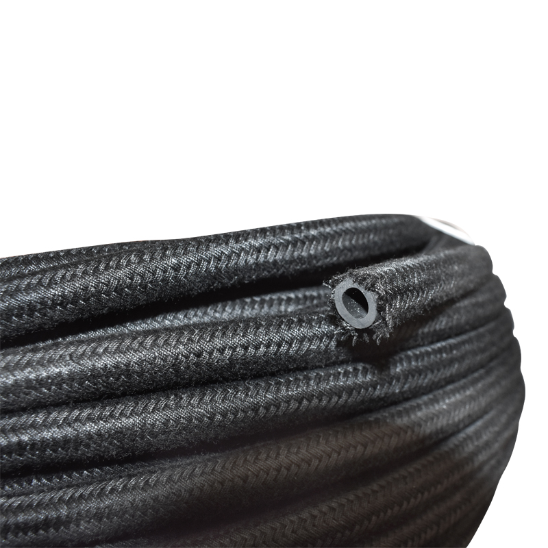 Furtun combustibil 6x11 cu protectie din bumbac rola 30m