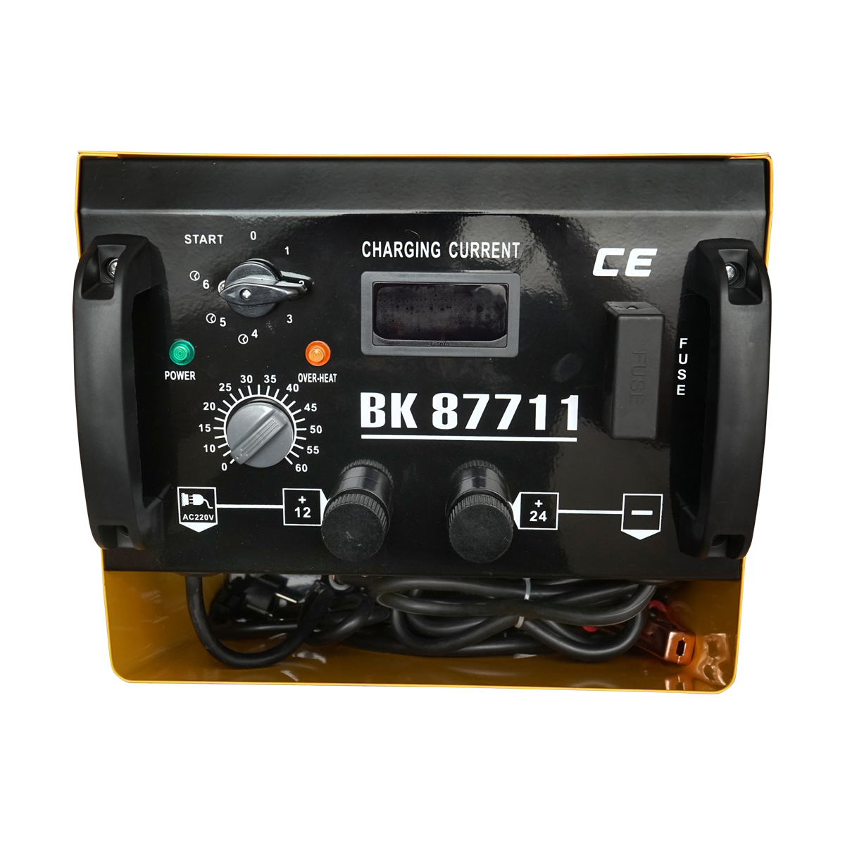 Robot pornire/incarcator (redresor) baterie auto 12-24V 20-1000Ah 220V Breckner Germany - imagine 6