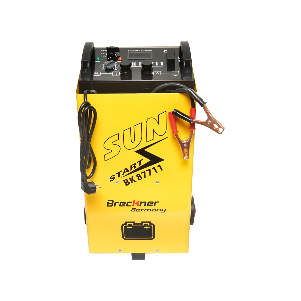 Robot pornire/incarcator (redresor) baterie auto 12-24V 20-1000Ah 220V Breckner Germany - imagine 2