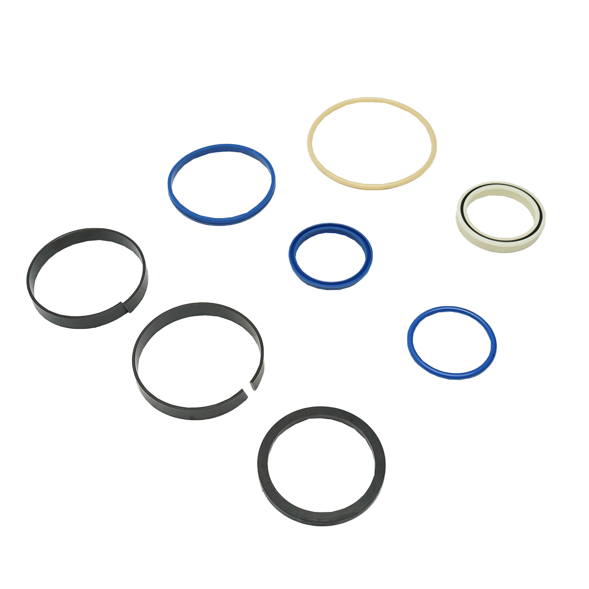 Kit reparatie cilindru hidraulic, corp fi 100mm si tija fi 60mm pentru JCB 3CX, 4CX OEM 991-10142 - imagine 2