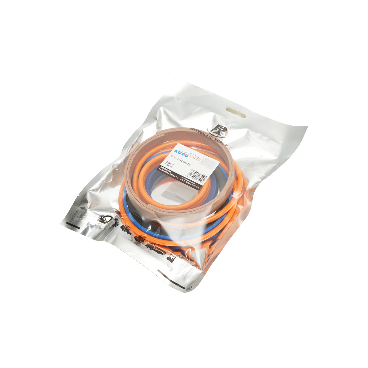 Kit garnituri reparatie cilindru hidraulic, corp fi 110mm si tija fi 60mm pentru JCB 3CX, 4CX OEM 991-00110 - imagine 2