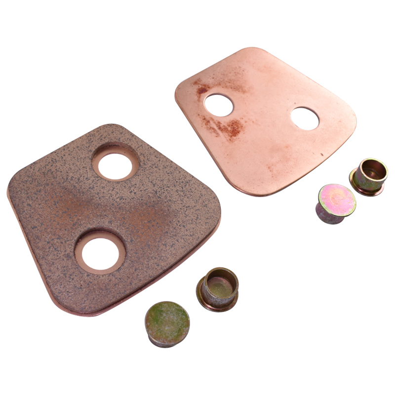 Set 12 ferodouri 4mm(77x69) cu nituri pentru disc ambreiaj  D1010 UTB U-1010 - imagine 3