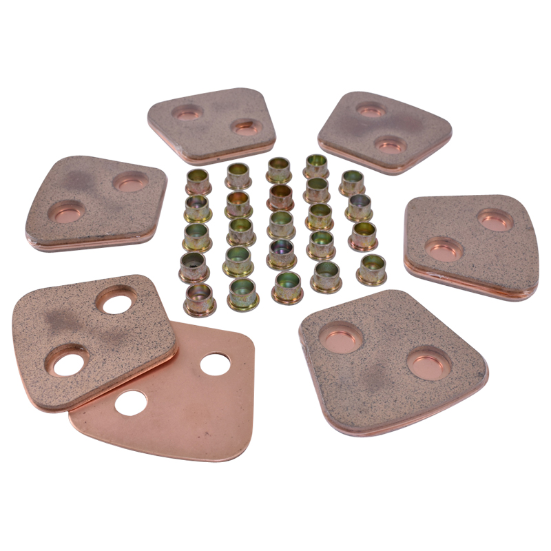 Set 12 ferodouri cu nituri disc ambreiaj 4mm 77x69 D1010 U-1010 - imagine 2