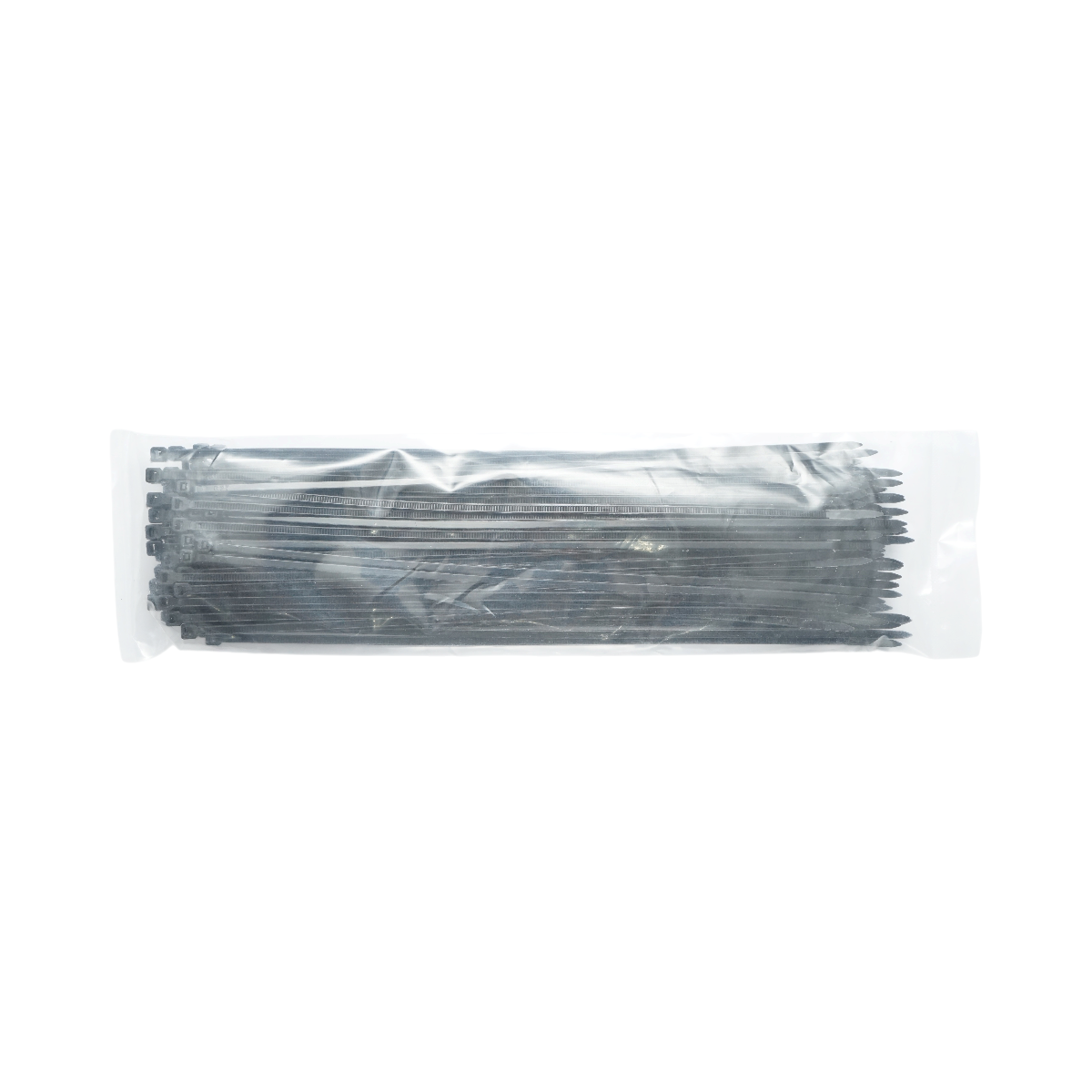 Faseta colier plastic negru 3.5x300mm 100 buc/set Longroad - imagine 6