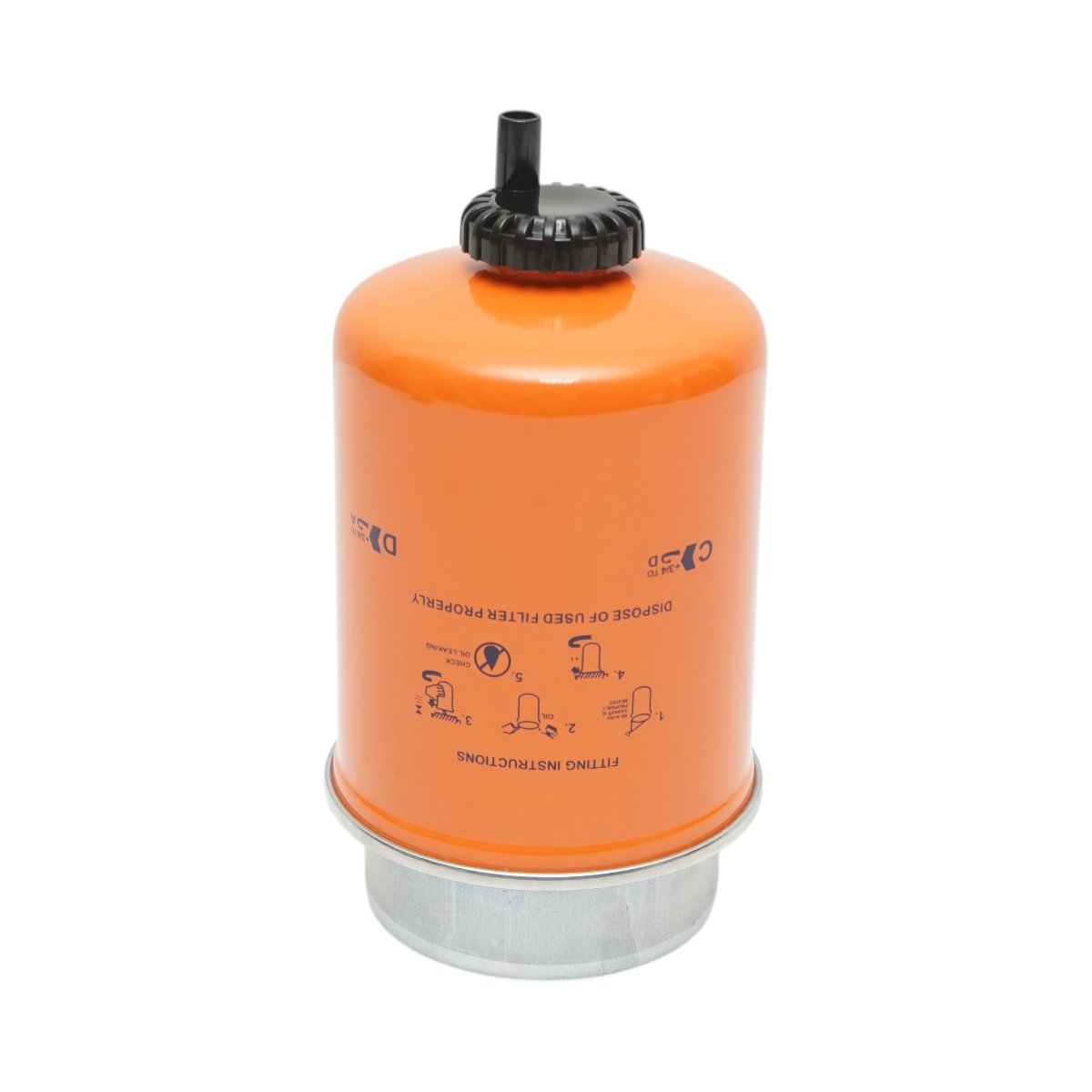 Filtru combustibil John Deere 80x155mm cod OEM P550397, P551424, WK8102, XN186, SN70110, FS19517, RE62419 - imagine 3