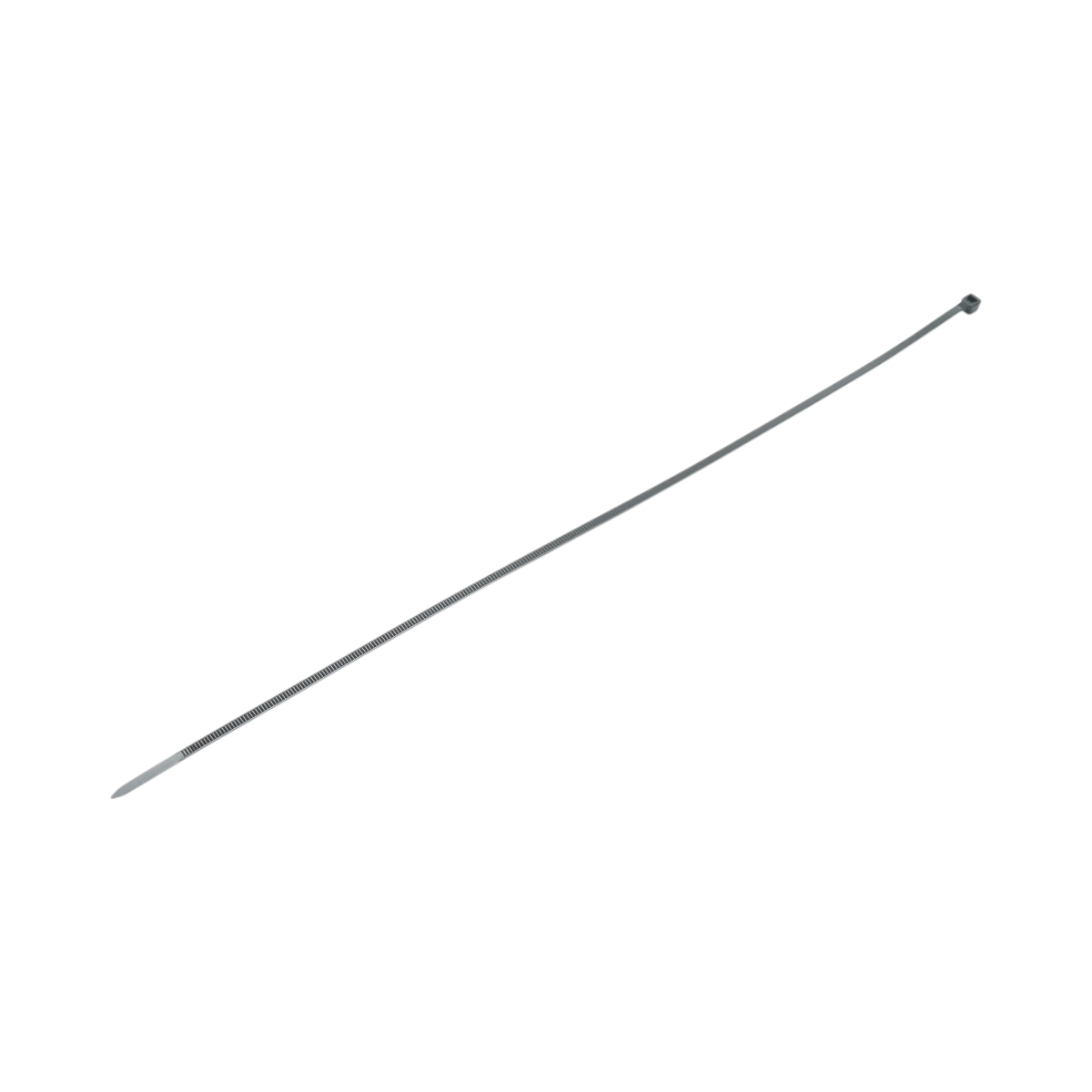 Faseta colier plastic negru 3.5x370mm 100 buc/set Longroad - imagine 4