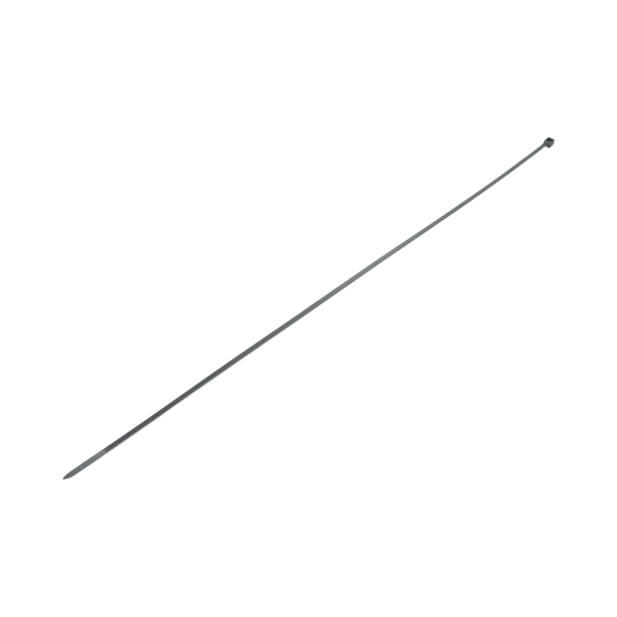 Faseta colier plastic negru 3.5x400mm 100 buc/set Longroad - imagine 4