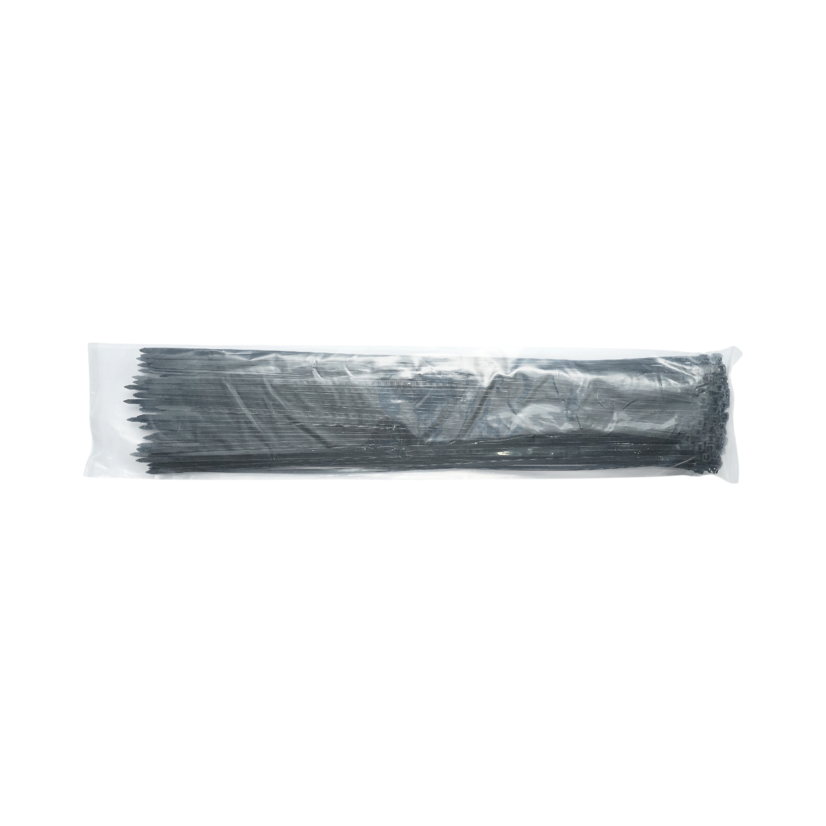 Faseta colier plastic negru 3.5x400mm 100 buc/set Longroad - imagine 5