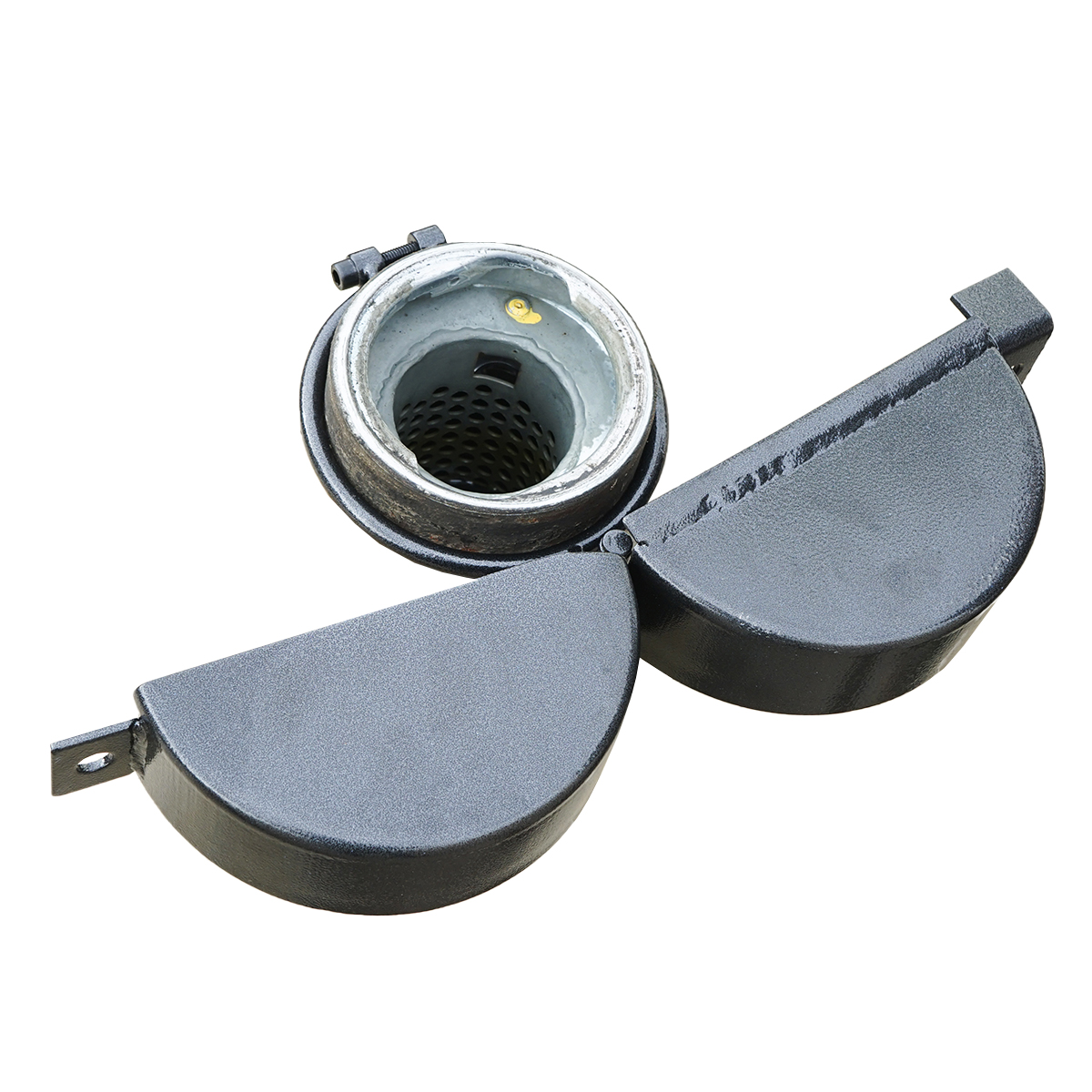 Antifurt motorina fi 110mm cu lacat deschidere de la mijloc - imagine 2
