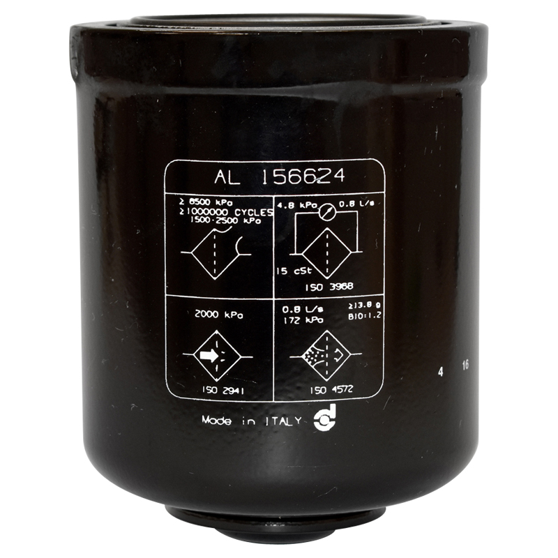 Filtru ulei hidraulic ORIGINAL John Deere cod OEM AL156624, P178619, P765352, WH9002, XH319, LVU14258, RE55801, SH66084, P035339 - imagine 2