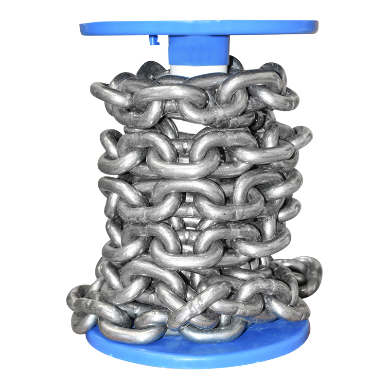 Lant otel DIN766 fi13 5m/rola tambur plastic - imagine 3