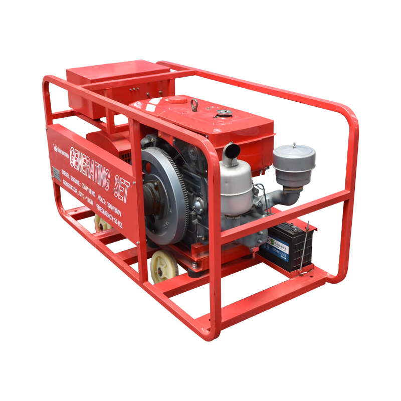 Generator electric 12kw 220/380v motor ZH1110 diesel, generator STC-12KW Konig Traktoren - imagine 2