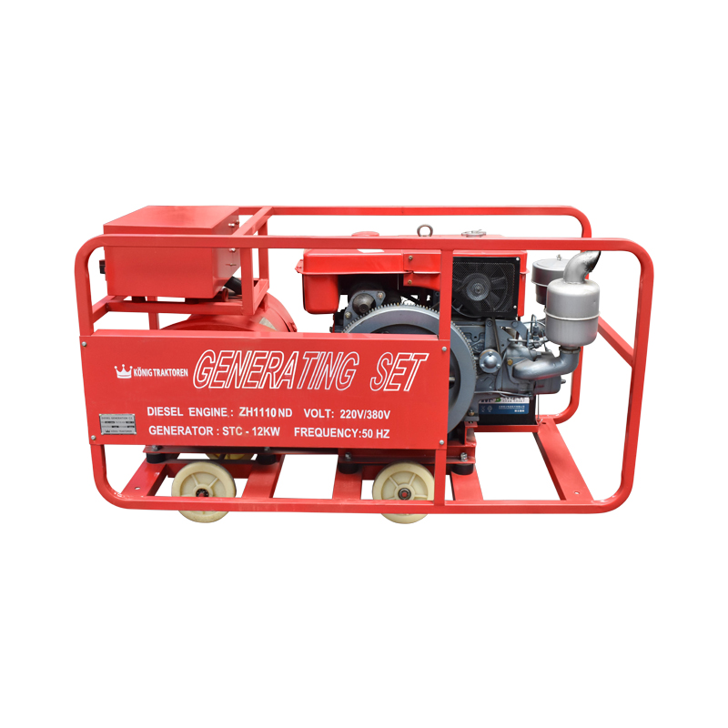 Generator electric 12kw 220/380v motor ZH1110 diesel, generator STC-12KW Konig Traktoren
