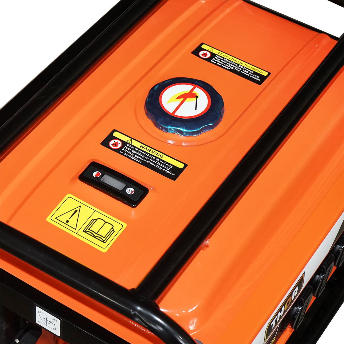 Generator electric 220V, 3KW pe benzina BS3500 Thor - imagine 5